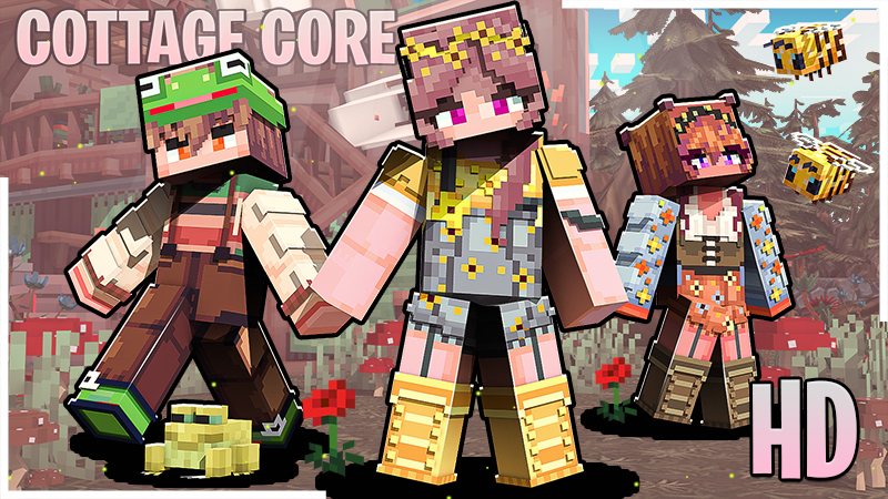 Cottage Core HD by The Lucky Petals (Minecraft Skin Pack) - Minecraft ...