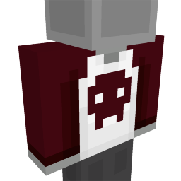 Red Skull Tee on the Minecraft Marketplace by Geeky Pixels