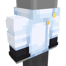 White Shirt on the Minecraft Marketplace by Mush Co