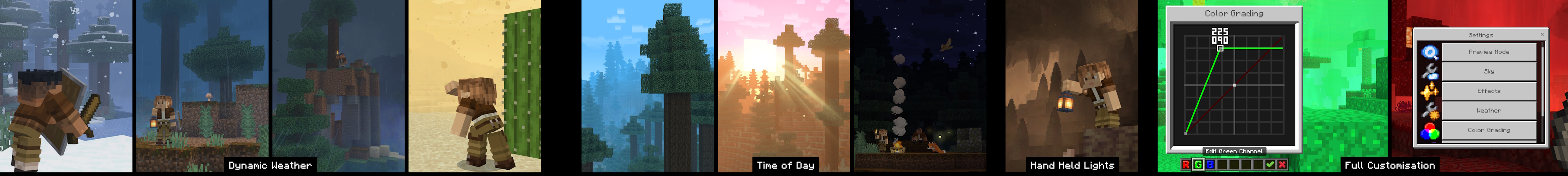 Realistic Biomes 1.2.2 Add-On Panorama