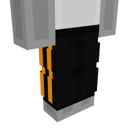 Orange Striped Pants