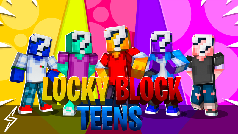 Lucky Block Teens Key Art