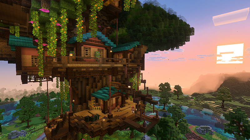 Advanced Tree House Village by GoE-Craft
