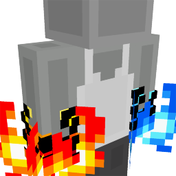 Dual Fire Hands on the Minecraft Marketplace by Aurrora