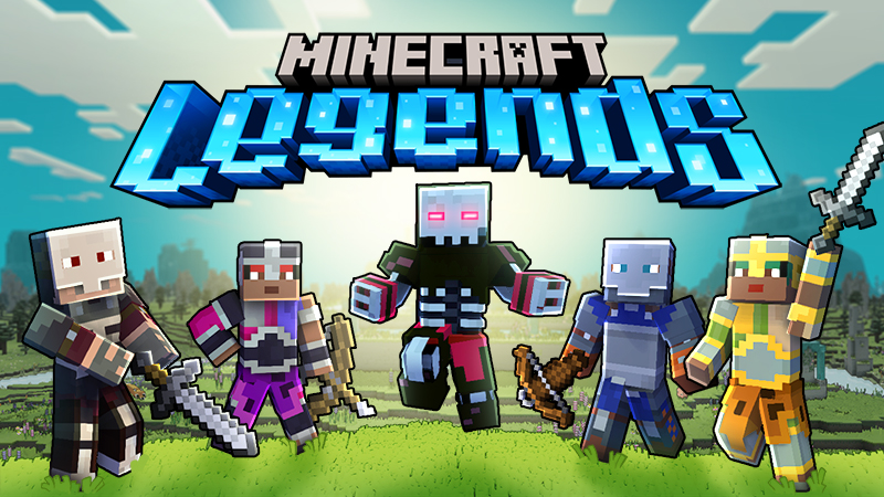 Minecraft Legends Skin Pack Key Art