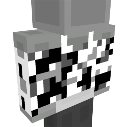 Black and White Camo Blouse Shift