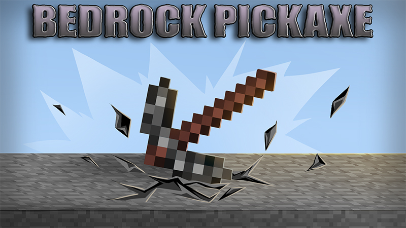 Bedrock Pickaxe Key Art