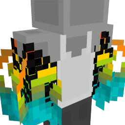 Rainbow Matrix Flames