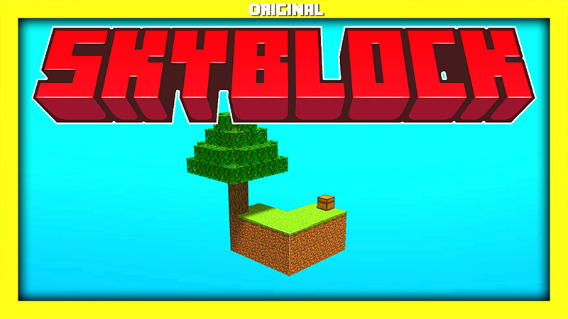 ORIGINAL SKYBLOCK! Key Art