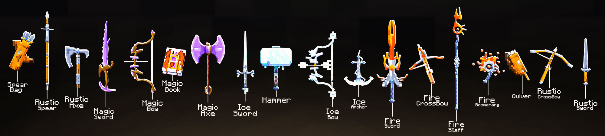 Elemental Weapons Panorama