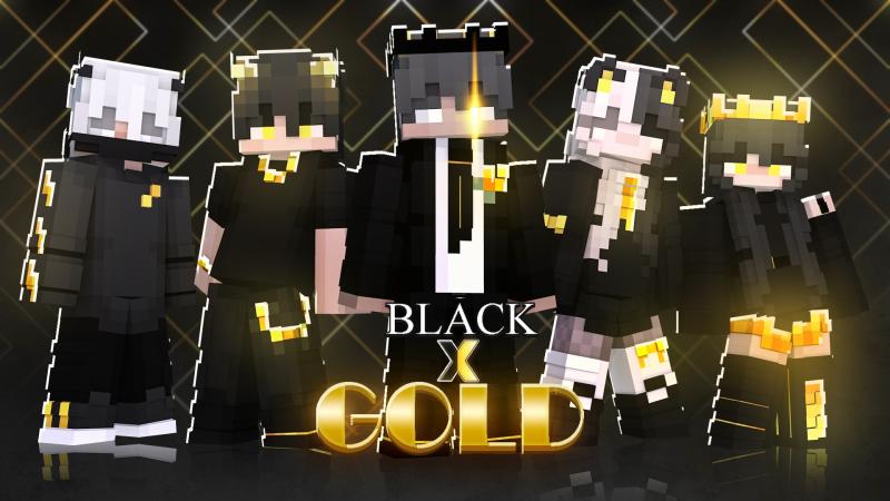 Black x Gold on the Minecraft Marketplace by DogHouse