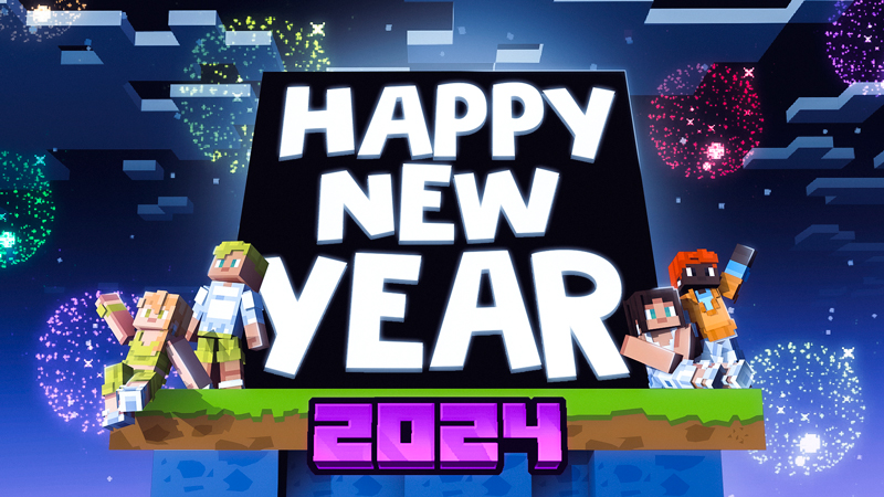 Happy New Year 2024 Key Art