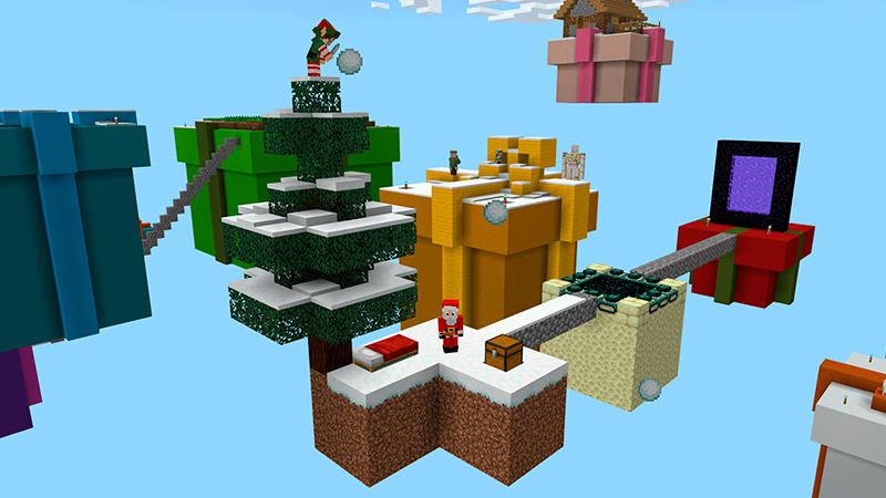 Skyblock Santa Holiday by In Mine