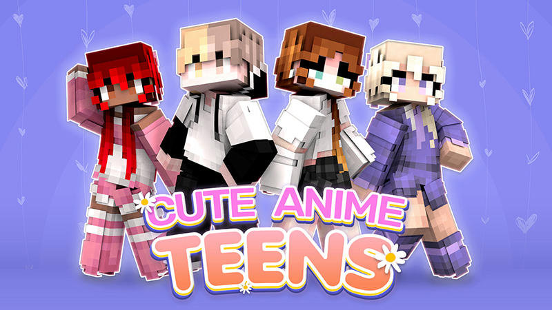 Cute Anime Teens Key Art