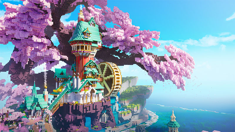 Cherry Blossom Treehouse Key Art