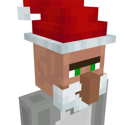 Christmas Villager on the Minecraft Marketplace by Dodo Studios