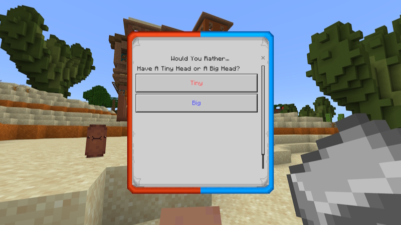 Would you rather by CubeCraft Games