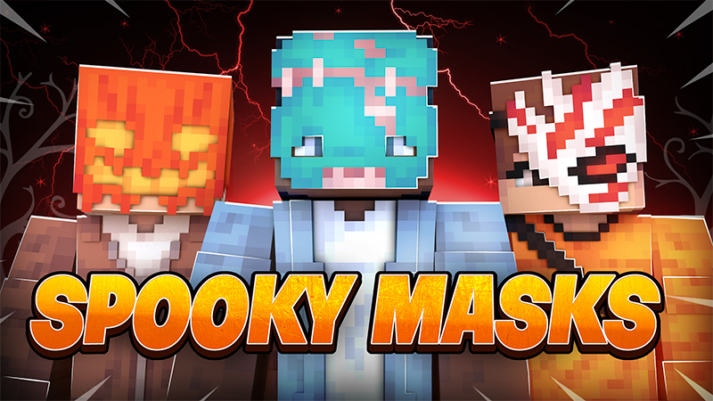 Spooky Masks Key Art