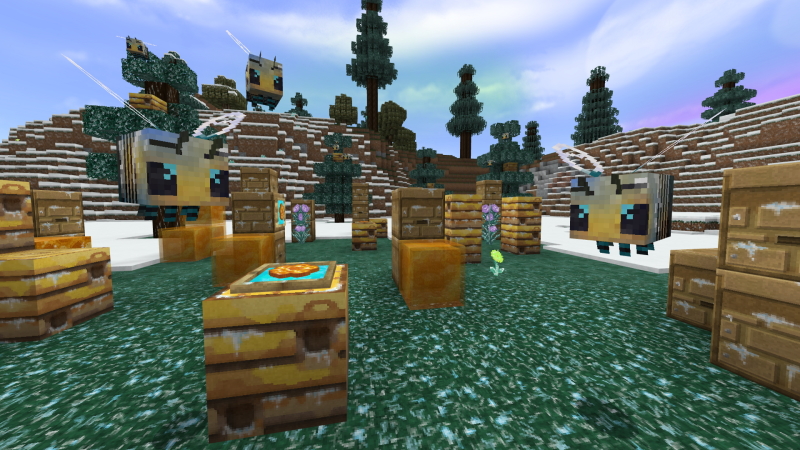 Winter Craft - Frozen Textures Screenshot #2