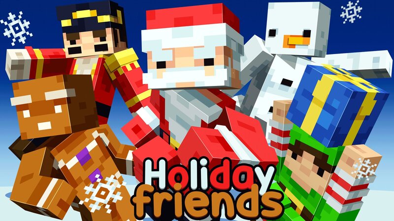 Holiday Friends Key Art