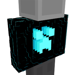 Blue Holo Creeper Top