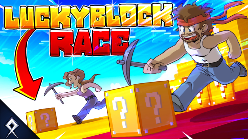 Lucky Block Race! Key Art