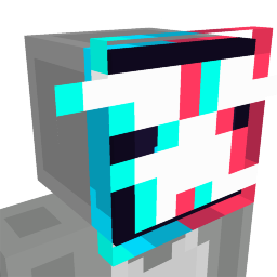 Glitched Creeper Mask