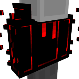 Red Glitch Shade Hoodie