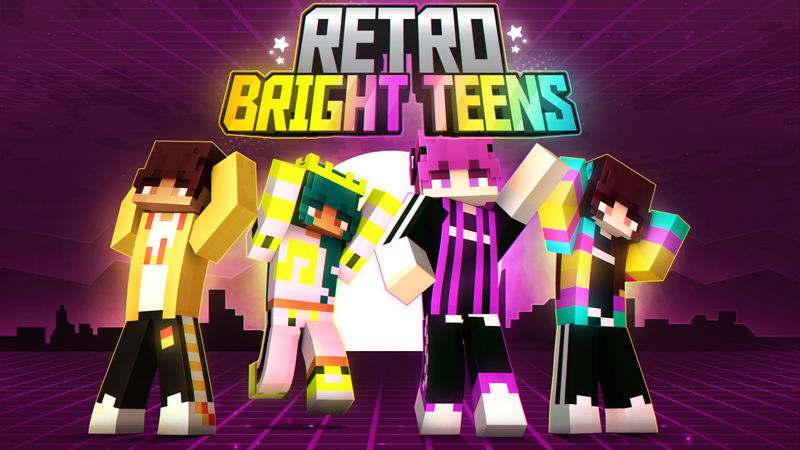 Retro Bright Teens Key Art