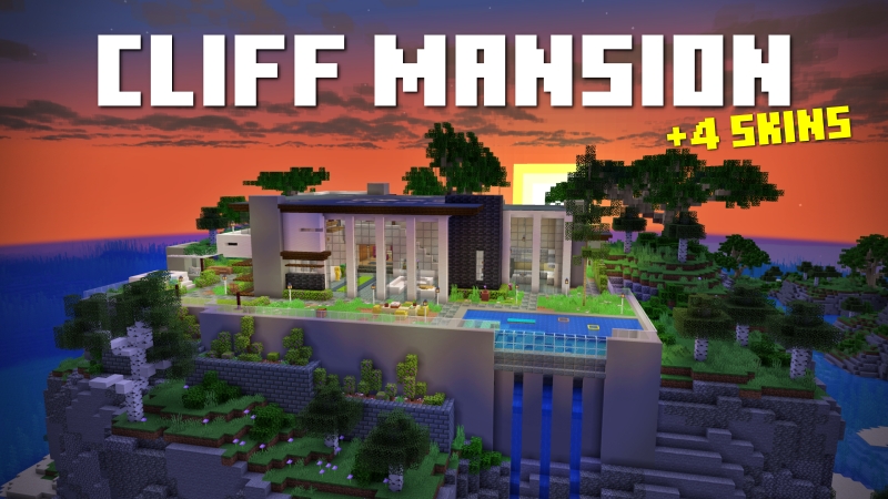 Cliff Mansion on the Minecraft Marketplace by Fall Studios