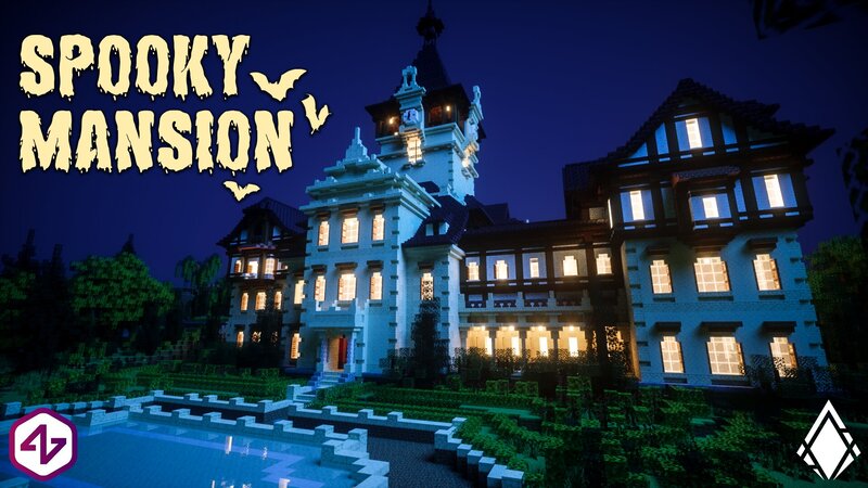 Spooky Mansion Key Art