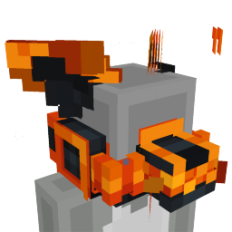 Orange Dog Mask on the Minecraft Marketplace by Eescal Studios