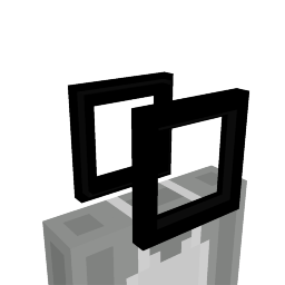 Black Dark Wireframe Head