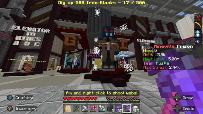 Web Shooter Pickaxe Screenshot #3