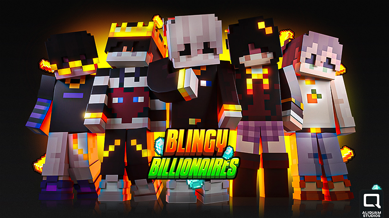 Blingy Billionaires Key Art