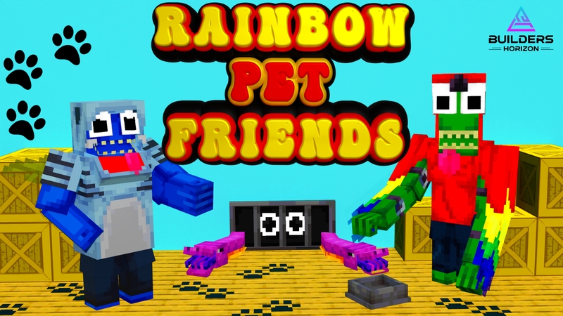 Rainbow Pet Friends Key Art