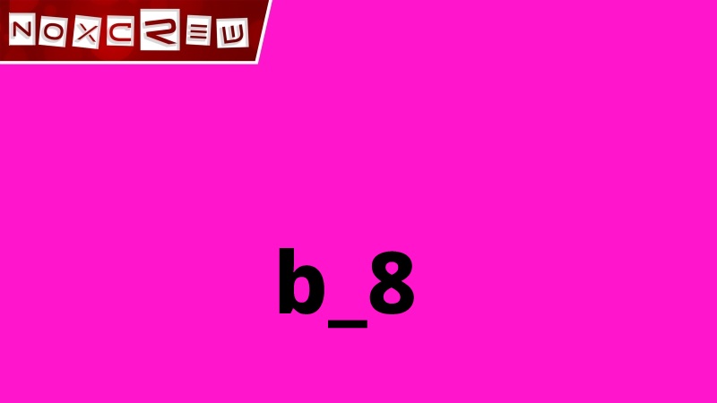 b_8 Key Art