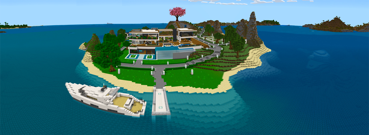 Millionaire Summer Vacation Panorama