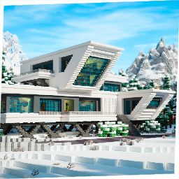 Ski House Pack Icon