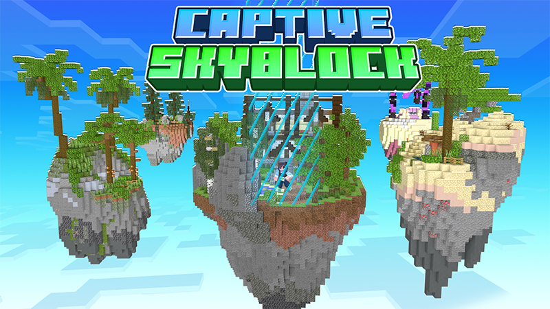 Captive Skyblock Key Art