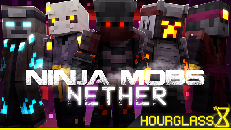 Ninja Mobs: Nether Key Art