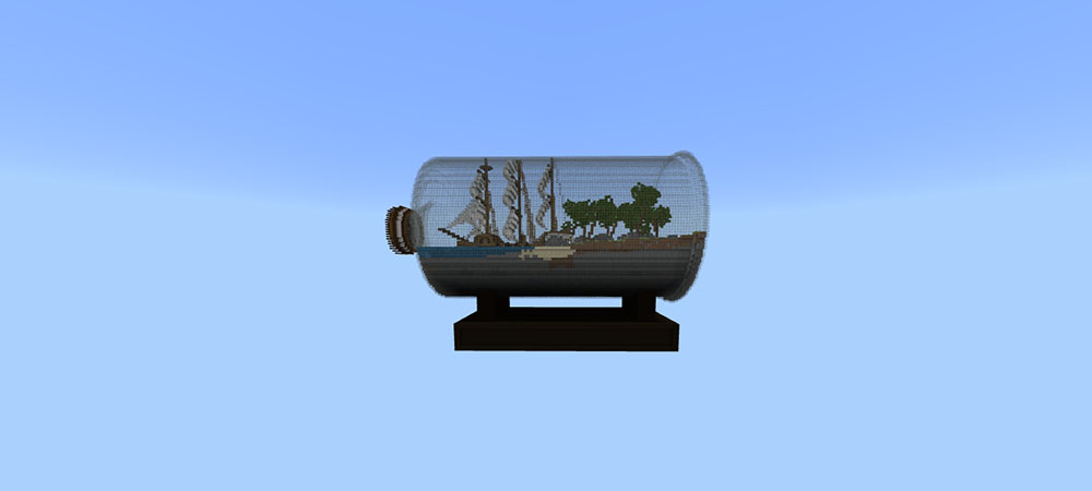 World in a Bottle Panorama