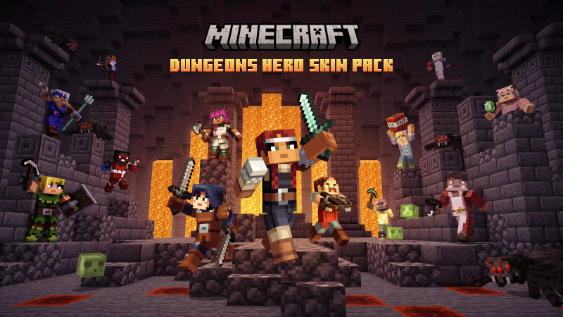 Dungeons Hero Skin Pack Key Art