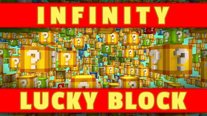 Infinity Lucky Block Key Art