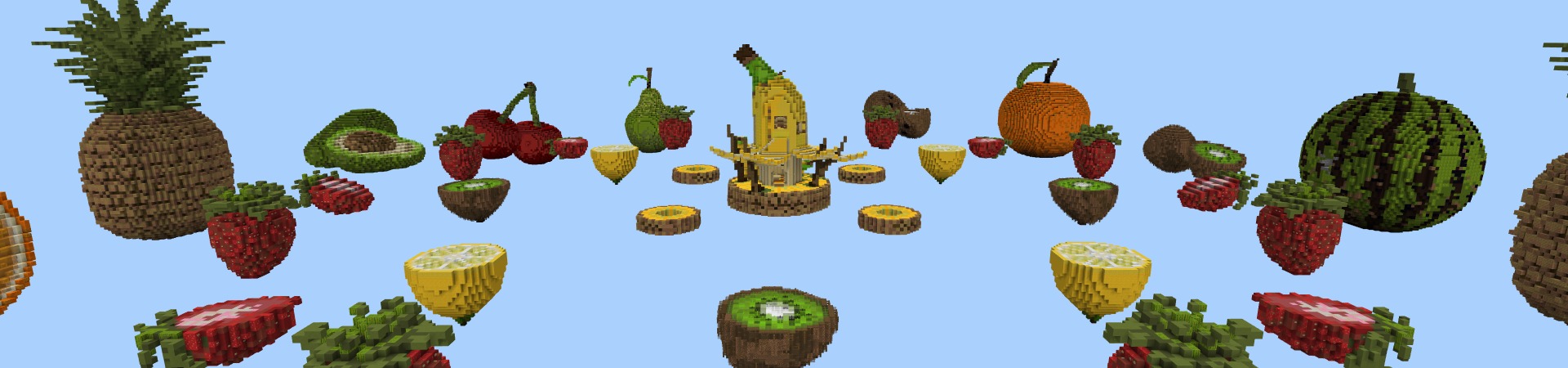 Fruit Skyblock Panorama