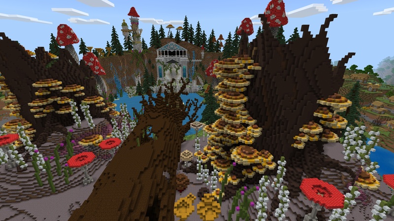 The Lost Kingdom of Mushrooms by Netherpixel
