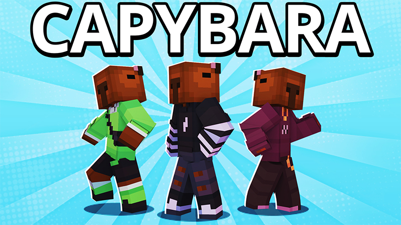 Capybara Skins do Minecraft