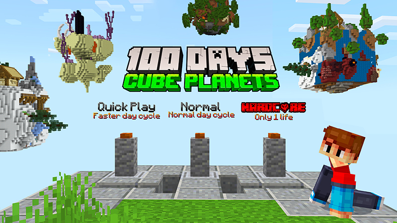 100 Days Cube Planets by Razzleberries