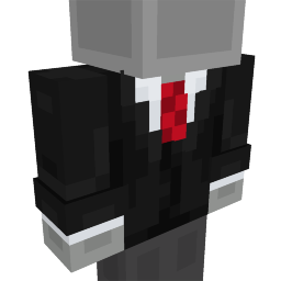 Black Suit and tie on the Minecraft Marketplace by Shapescape