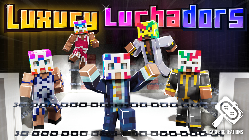 Luxury Luchadors Key Art